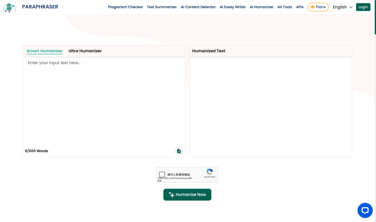 Paraphraser.io page captured during research